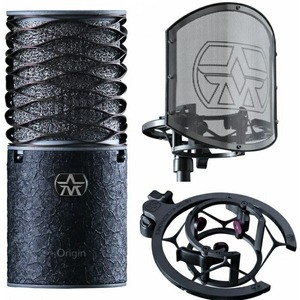 Микрофон студийный конденсаторный Aston Microphones ORIGIN BLACK BUNDLE