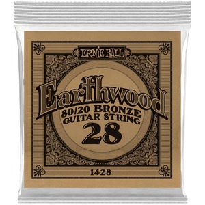 Струна для акустической гитары .028 Ernie Ball 1428