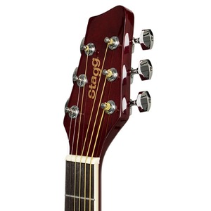 Гитара леворукая Stagg SA20D LH-N