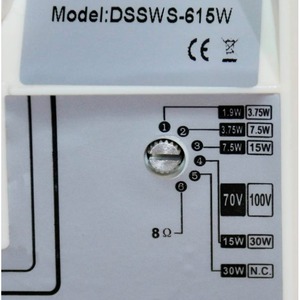 Акустика трансляционная трансформаторная DSS DSSWS-615W