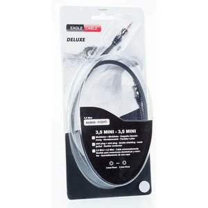 Кабель аудио 1xMini Jack - 1xMini Jack Eagle Cable 10071008 DELUXE Mini - Mini 0.8m