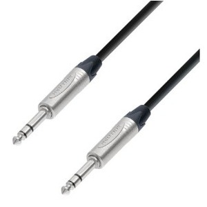 Кабель аудио 1xJack - 1xJack Adam Hall K5BVV0100 1.0m