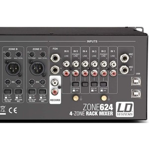 Усилитель трансляционный зональный LD Systems ZONE 624