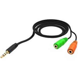 Кабель аудио 1xMini Jack - 1xMini Jack Ritmix RAS-110 Black