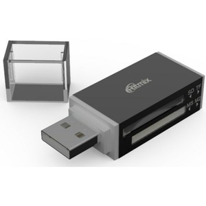 Хаб USB Ritmix CR-2042 black