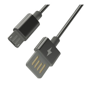 Кабель USB 2.0 Тип A - B micro Ritmix RCC-416 Metal Grey