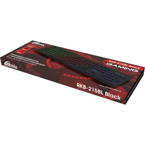 Клавиатура игровая Ritmix RKB-215BL Black