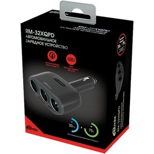 Автомобильное зарядное устройство Ritmix RM-32XQPD