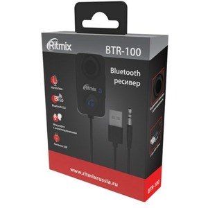 Автомобильный Bluetooth-ресивер Ritmix BTR-100