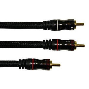 Кабель сабвуферный 1xRCA - 2xRCA Eagle Cable 10041080 DELUXE Y-Sub 8.0m