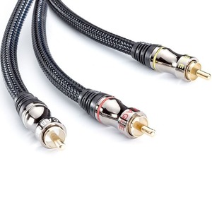 Кабель сабвуферный 1xRCA - 2xRCA Eagle Cable 10041080 DELUXE Y-Sub 8.0m