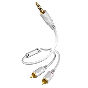 Кабель аудио 1xMini Jack - 2xRCA Eagle Cable 20071208 HIGH STANDARD Mini - 2RCA 0.8m