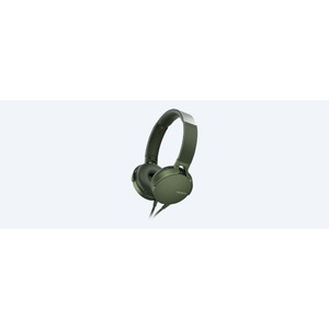Наушники накладные классические Sony MDR-XB550AP EXTRA BASS Green