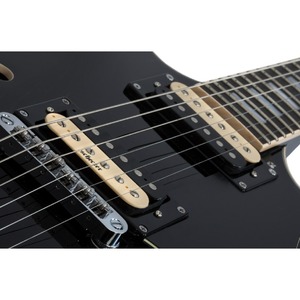 Гитара полуакустическая SCHECTER CORSAIR G. BLACK