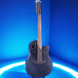 Электроакустическая гитара Ovation 2058TX-5 Elite T Deep Contour Cutaway Black Textured