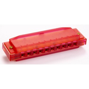 Губная гармошка Hohner Translucent Red M1110R
