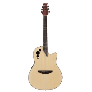 Электроакустическая гитара Ovation APPLAUSE AE44II-4S Elite Mid Cutaway Natural Satin