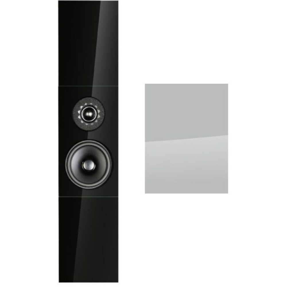 Настенная акустика Audio Physic CLASSIC OnWall Glass White Aluminium RAL9006 High Gloss Sides White Aluminium