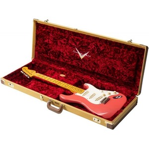 Электрогитара Fender 1958 Stratocaster Journeyman Relic Faded Aged Fiesta Red