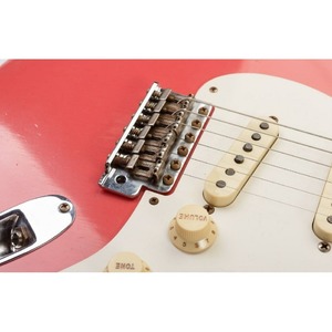 Электрогитара Fender 1958 Stratocaster Journeyman Relic Faded Aged Fiesta Red