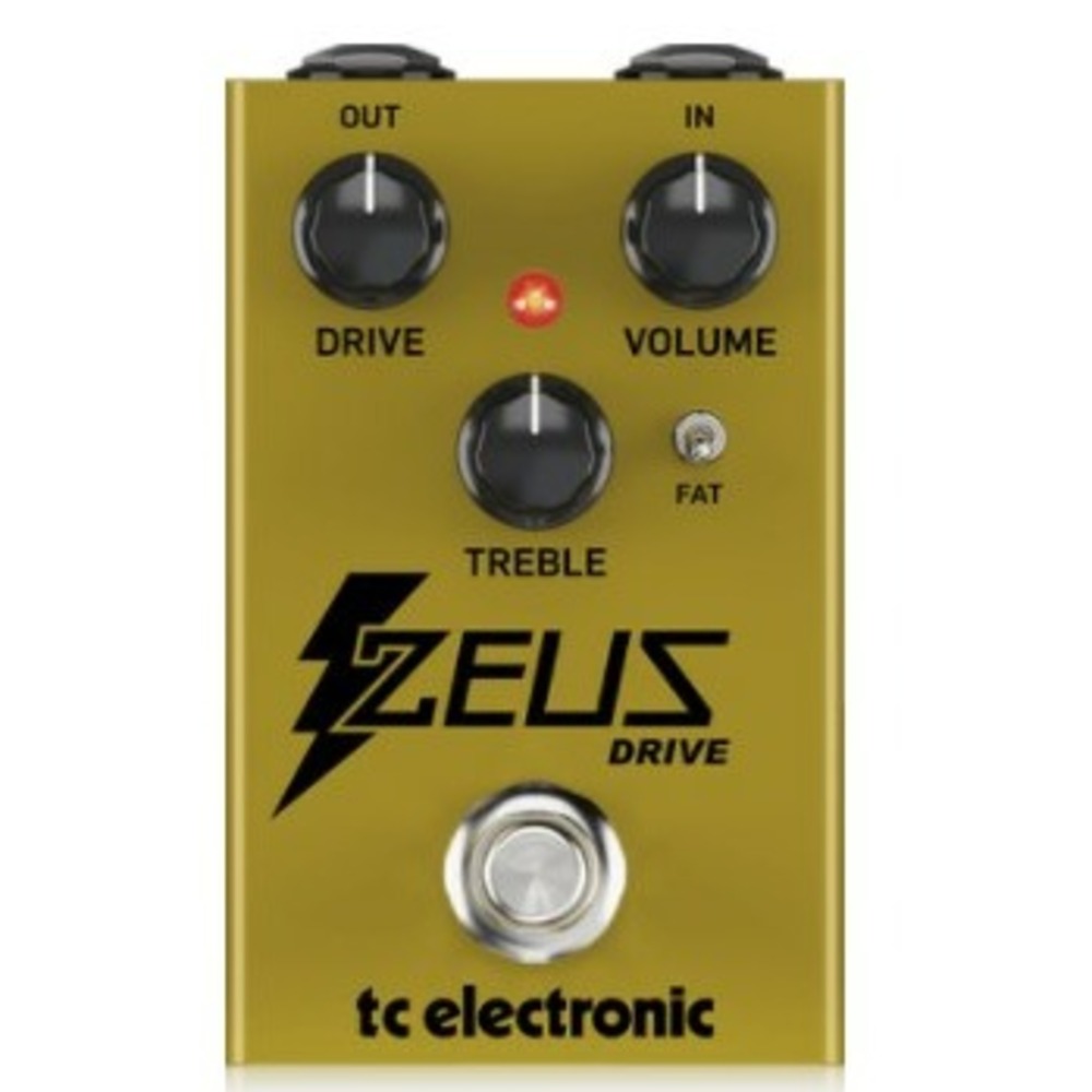 Гитарная педаль эффектов/ примочка Tc Electronic ZEUS DRIVE OVERDRIVE