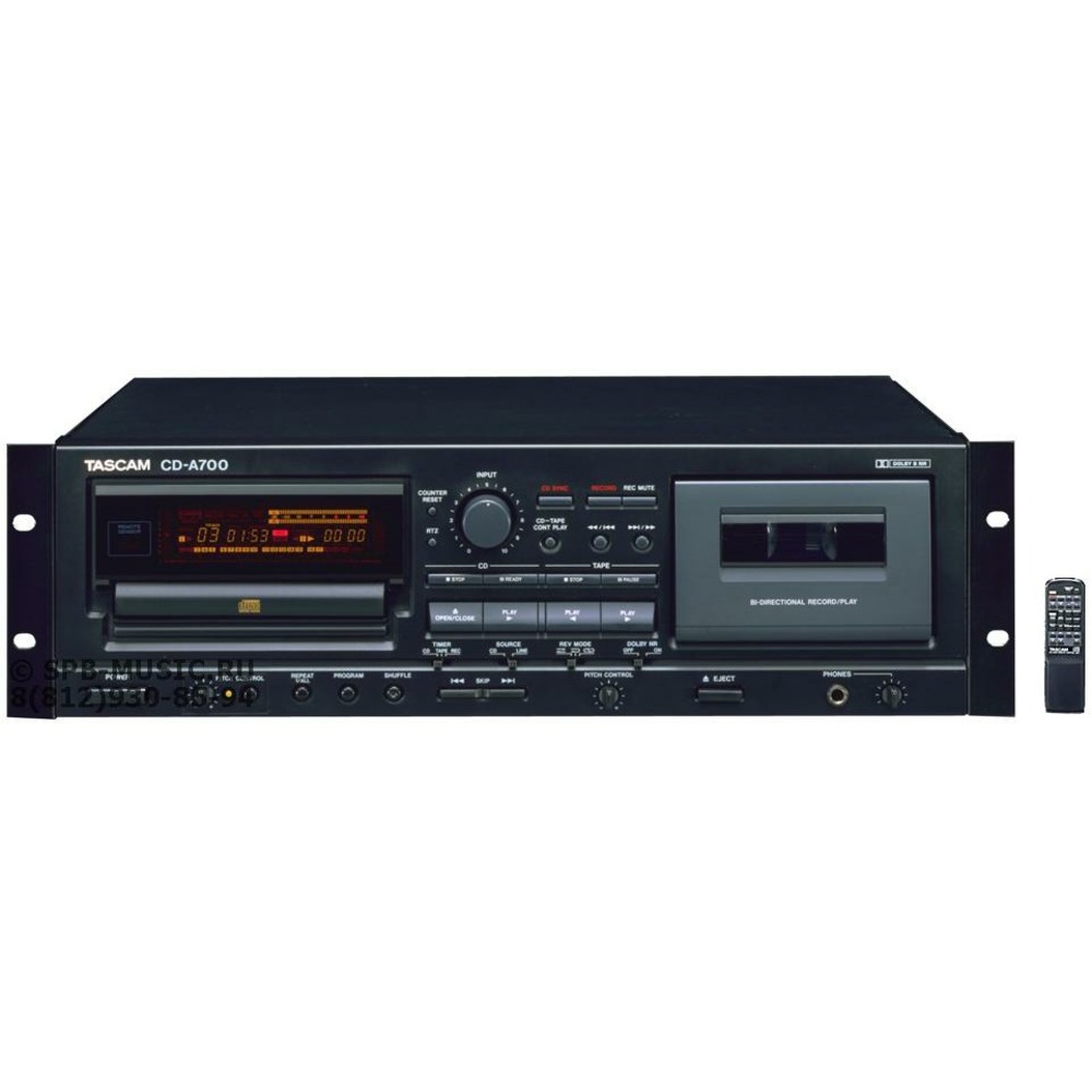 Студийный рекордер/проигрыватель TASCAM CD-A700