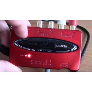 Внешняя звуковая карта с USB Behringer UCA 222 U-CONTROL