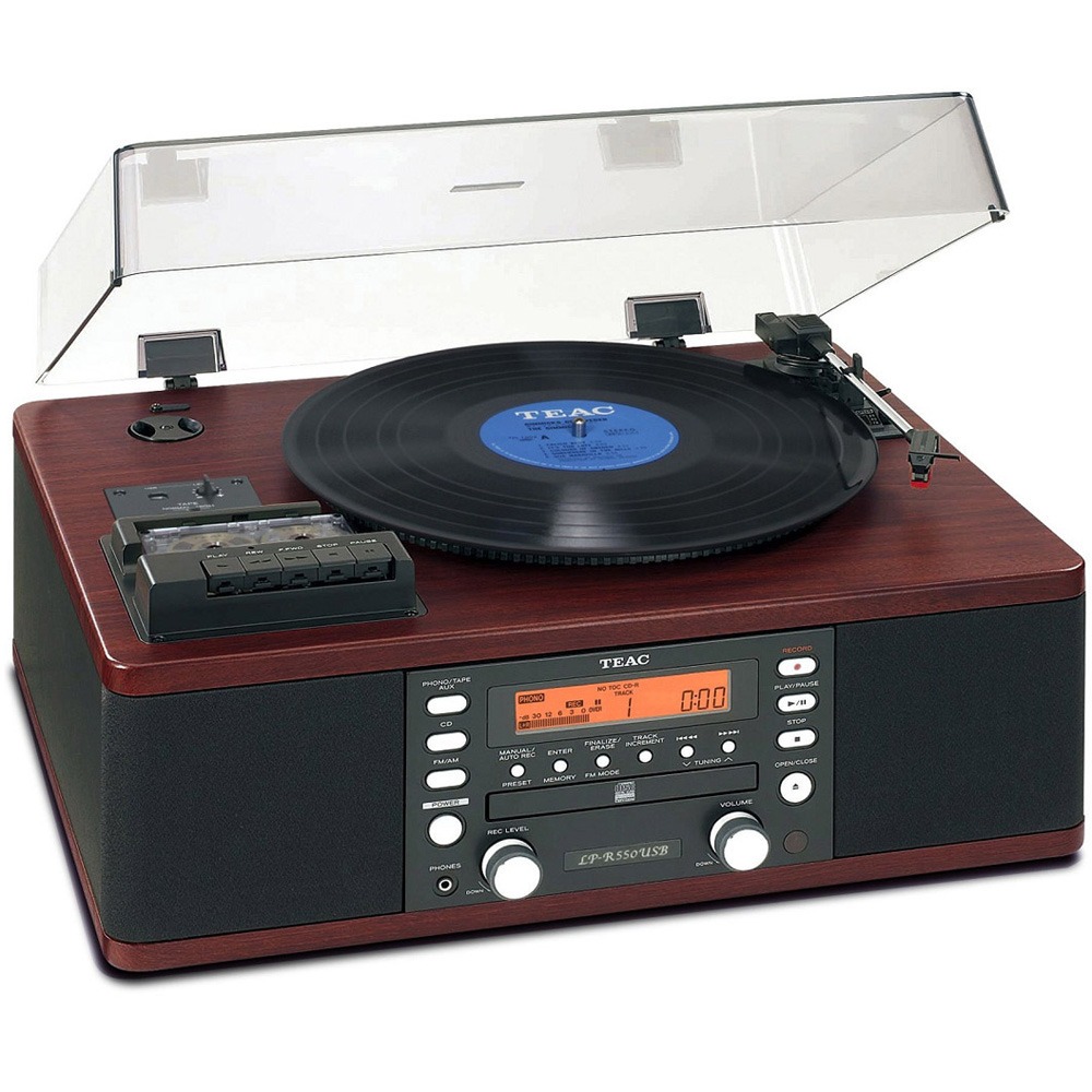 Проигрыватель винила Teac LP-R550USB Wood