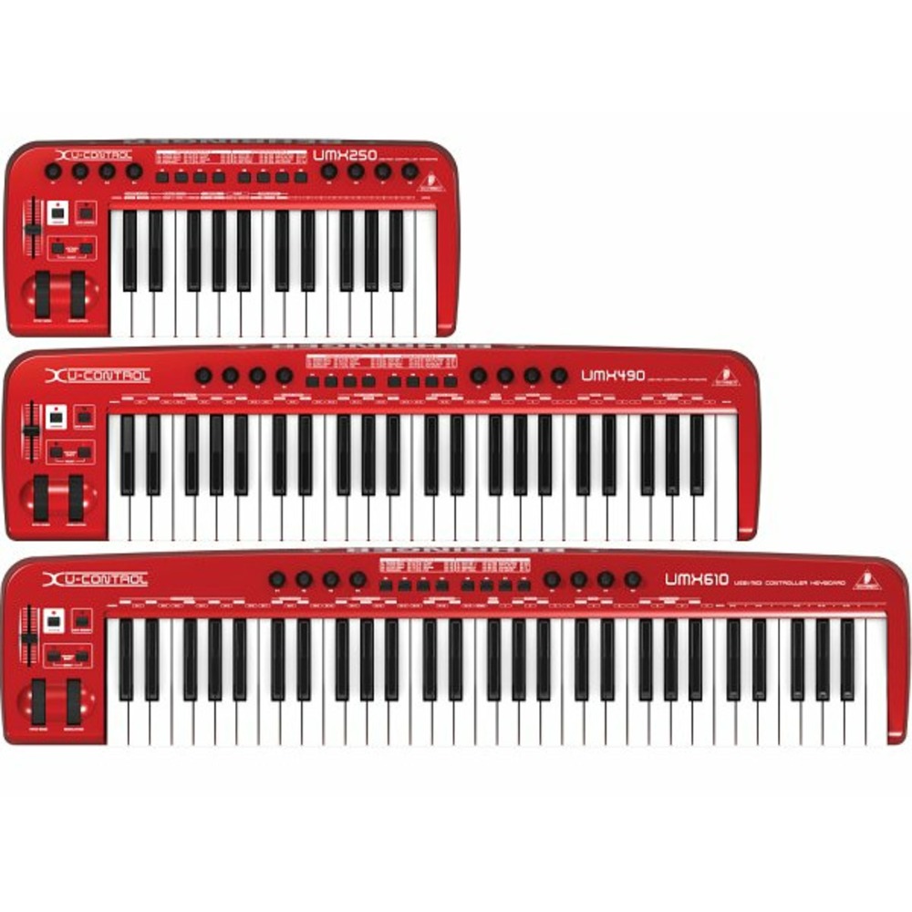 Миди клавиатура Behringer UMX 490 U-CONTROL