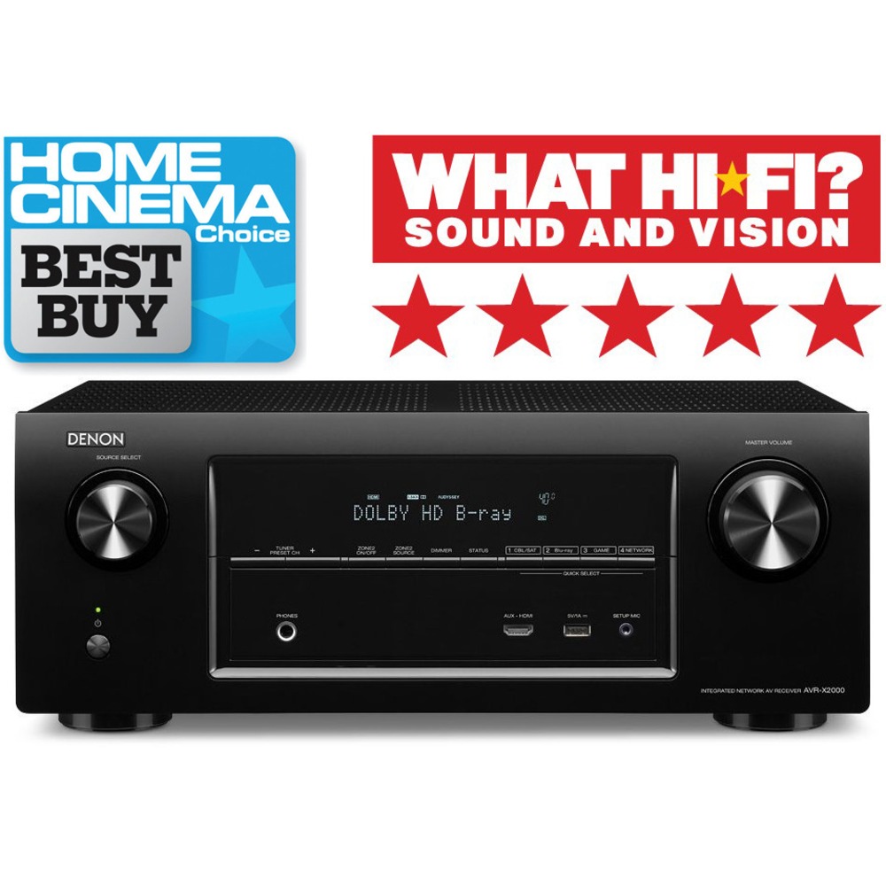AV ресивер Denon AVR-X2000 Black