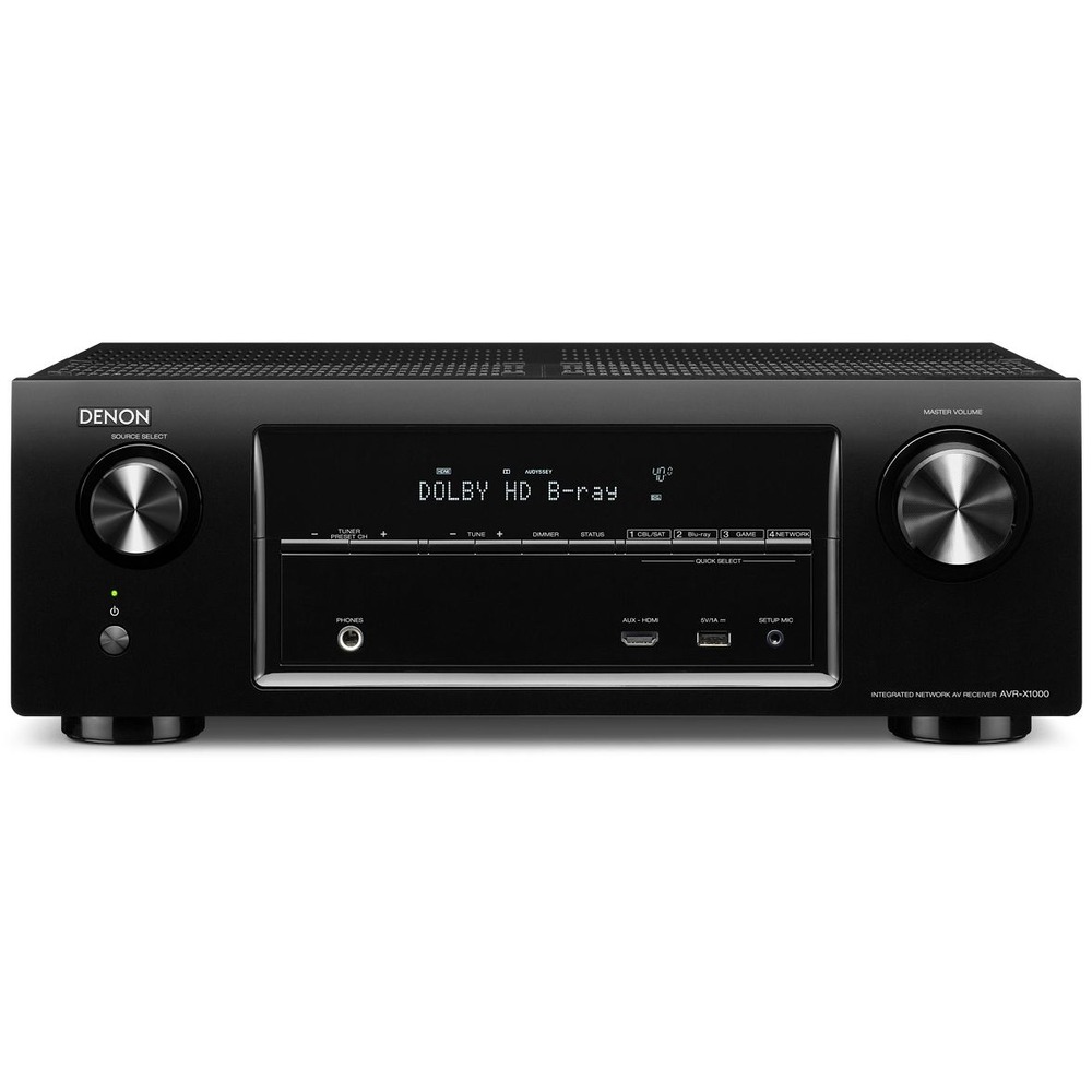AV ресивер Denon AVR-X1000 Black