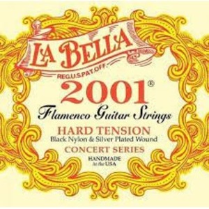 Струны для классической гитары LA BELLA 2001FH-Flamenco-Hard