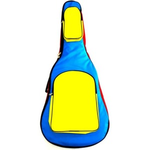 Чехол для акустической гитары MEZZO MZ-ChG-12-3red/blue/ora