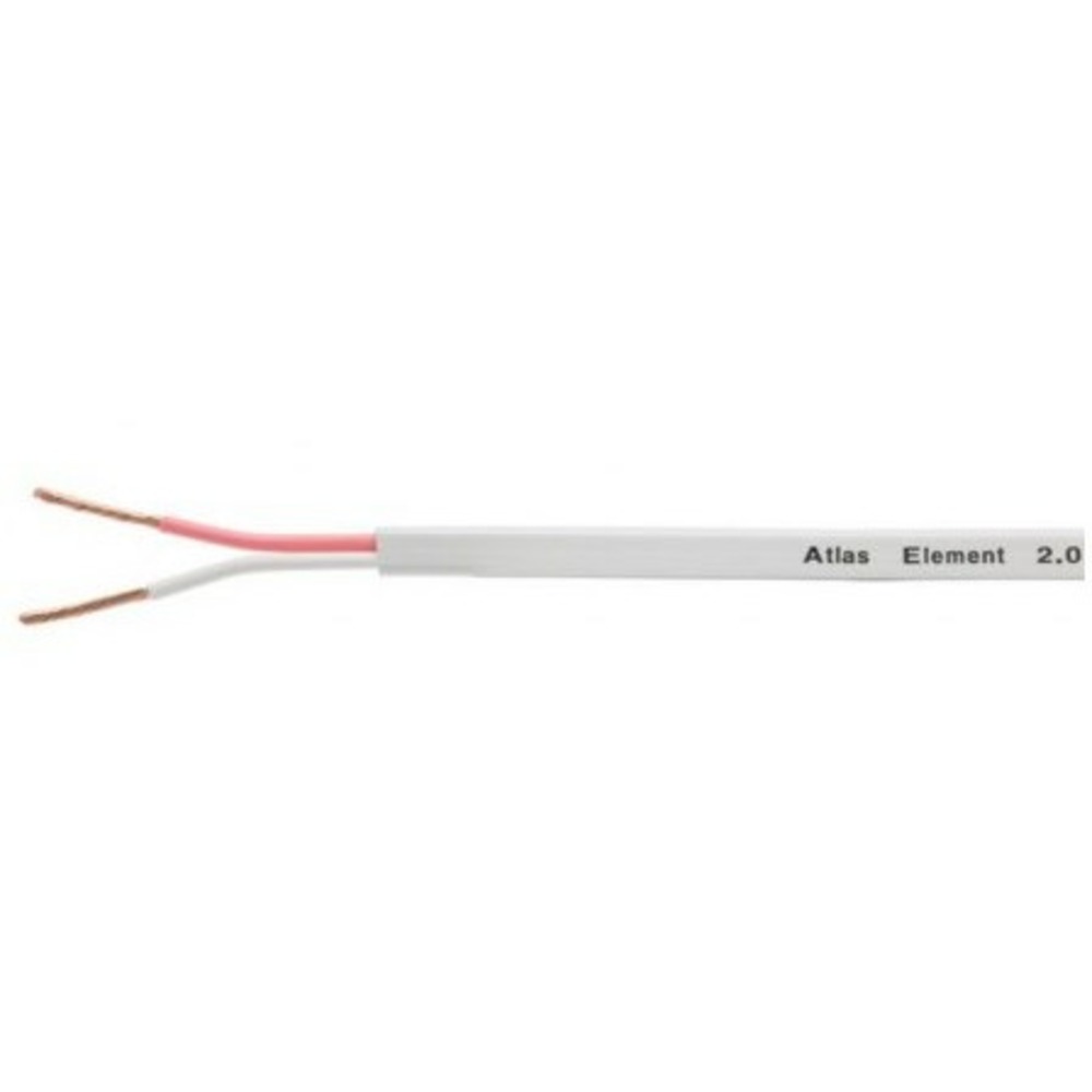 Кабель акустический с катушки двухжильный Atlas Cables Element 2.0 м/кат