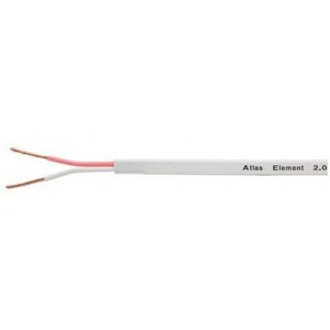 Кабель акустический с катушки двухжильный Atlas Cables Element 2.0 м/кат