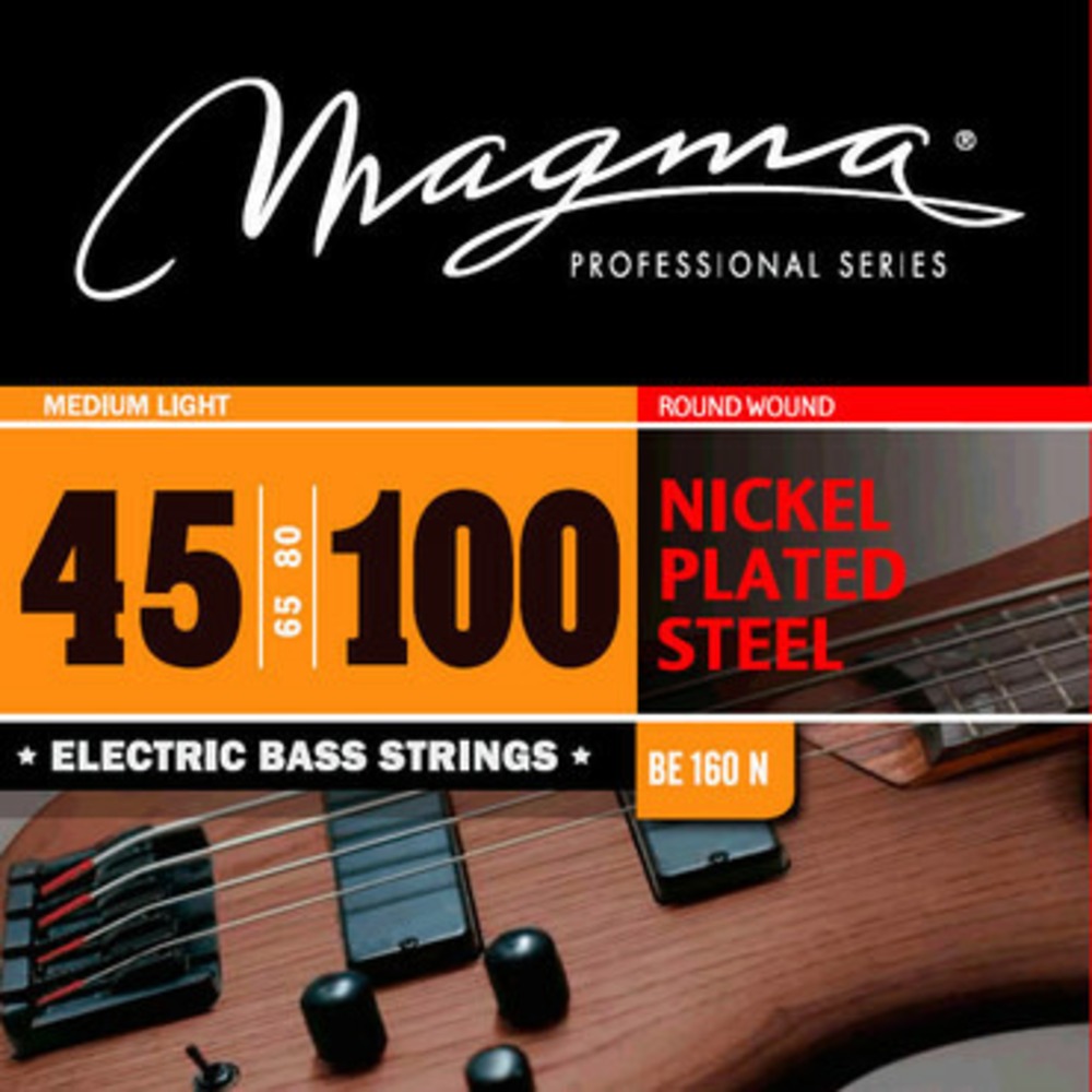 Струны для бас-гитары Magma Strings BE160N