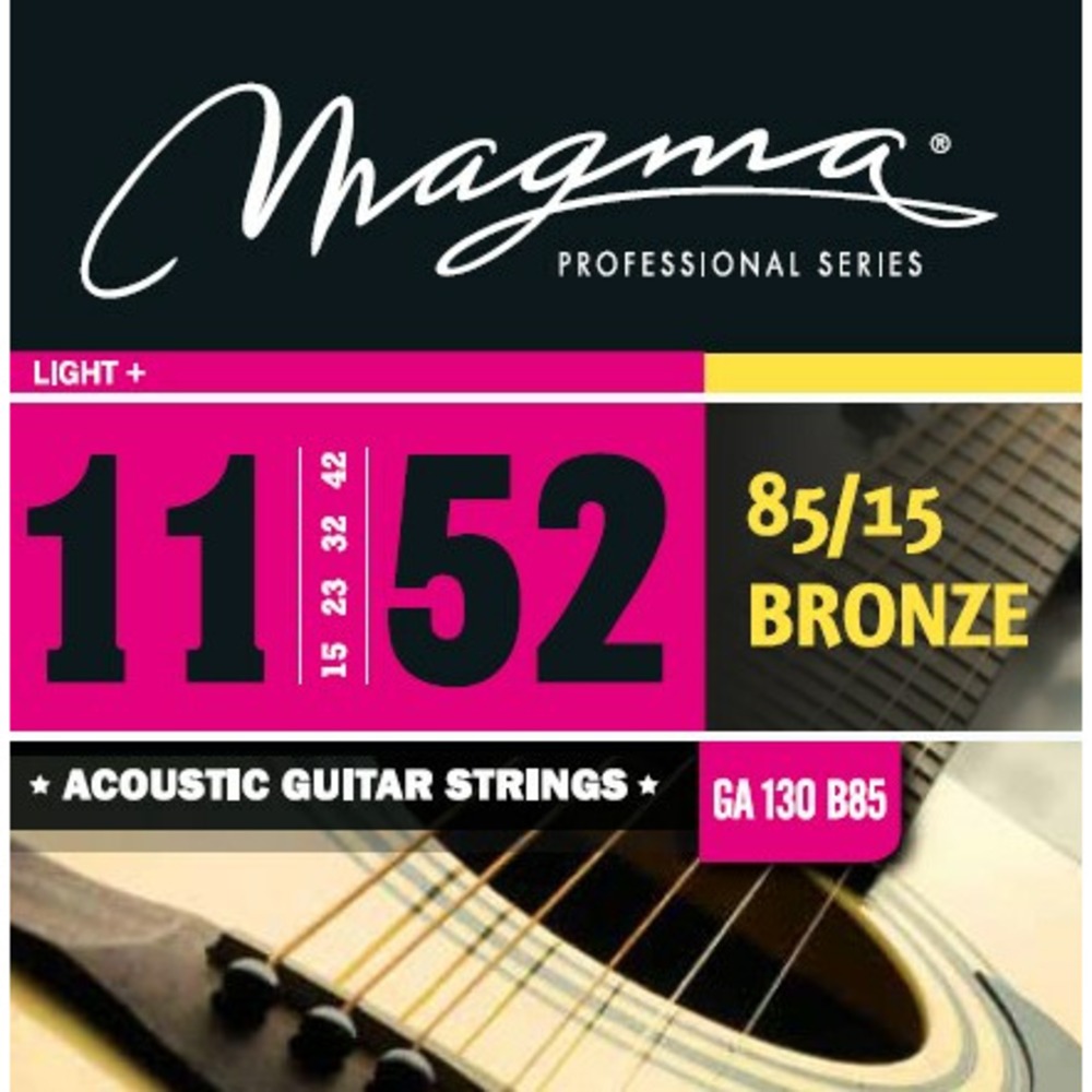 Струны для акустической гитары Magma Strings GA130B85