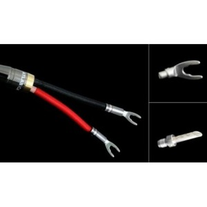 Акустический кабель Single-Wire Spade - Spade Atlas Cables Mavros 7.0m Transpose Spade Silver