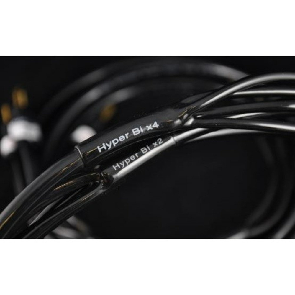 Акустический кабель Single-Wire Banana - Banana Atlas Cables Hyper Bi-Wire 4 to 4 7.0m Transpose Z plug Silver