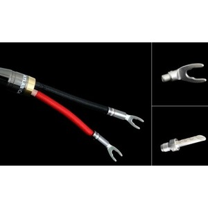 Акустический кабель Single-Wire Spade - Spade Atlas Cables Mavros Wired 4x4 2.0m Transpose Spade Silver