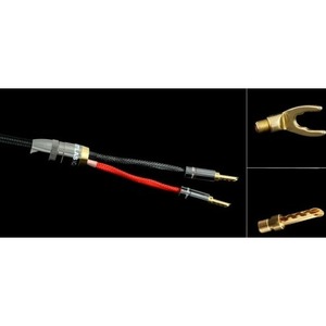 Акустический кабель Single-Wire Spade - Spade Atlas Cables Mavros 2.0m Transpose Spade Gold
