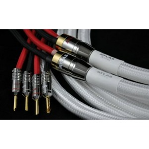 Акустический кабель Single-Wire Banana - Banana Atlas Cables Asimi Silver 2 x 2 7.0m banana