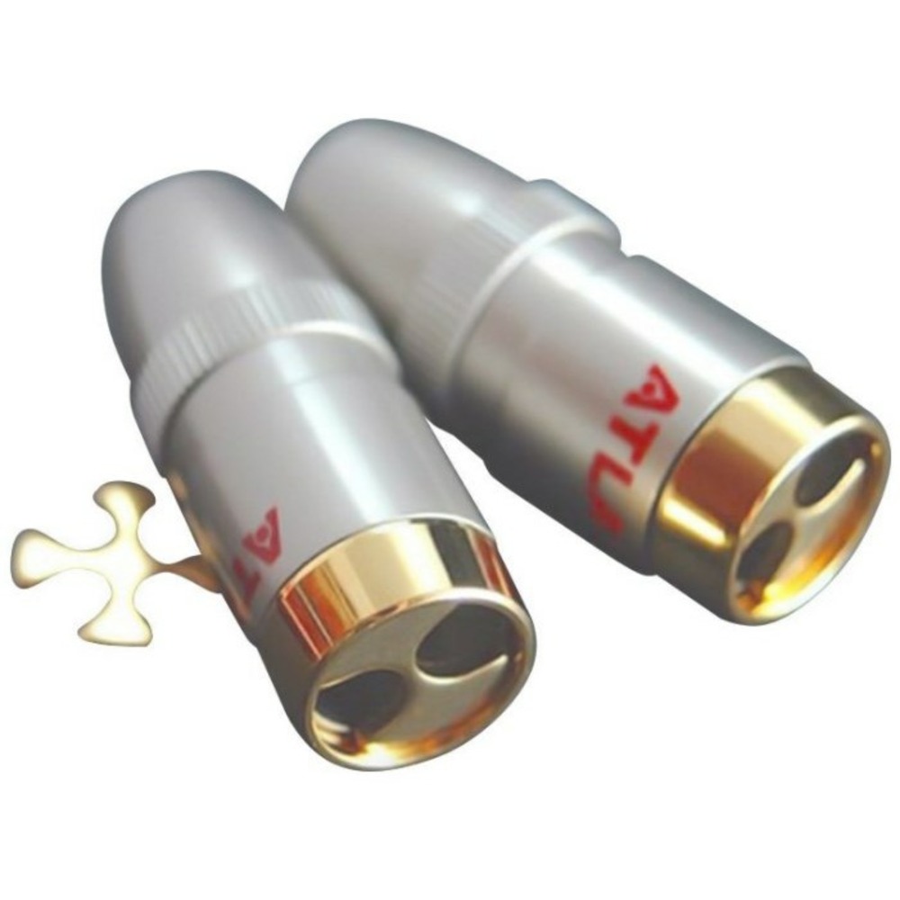 Акустический кабель Single-Wire Banana - Banana Atlas Cables Stopper 11.5 mm white No arrow