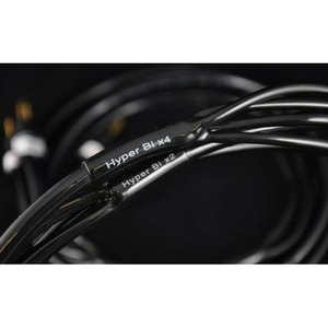 Акустический кабель Single-Wire Spade - Spade Atlas Cables Hyper Bi-Wire 4 to 4 3.0m Transpose Spade Silver