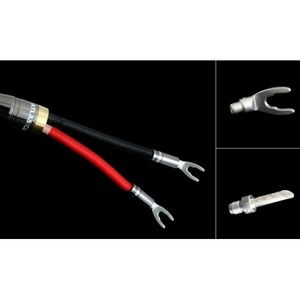 Акустический кабель Single-Wire Spade - Spade Atlas Cables Mavros Wired 4x4 5.0m Transpose Spade SIlver