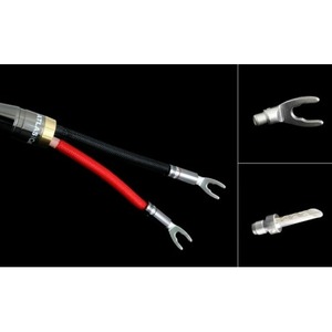 Акустический кабель Single-Wire Banana - Banana Atlas Cables Mavros Wired 2x4 3.0m Transpose Z plug Silver