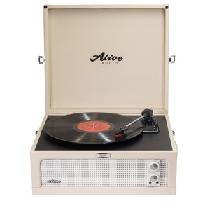 Проигрыватель винила Alive Audio TRAVELS Ivory c Bluetooth