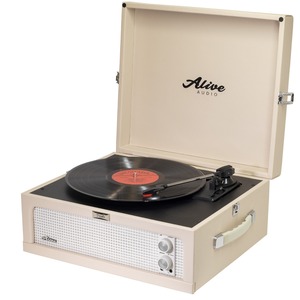 Проигрыватель винила Alive Audio TRAVELS Ivory c Bluetooth