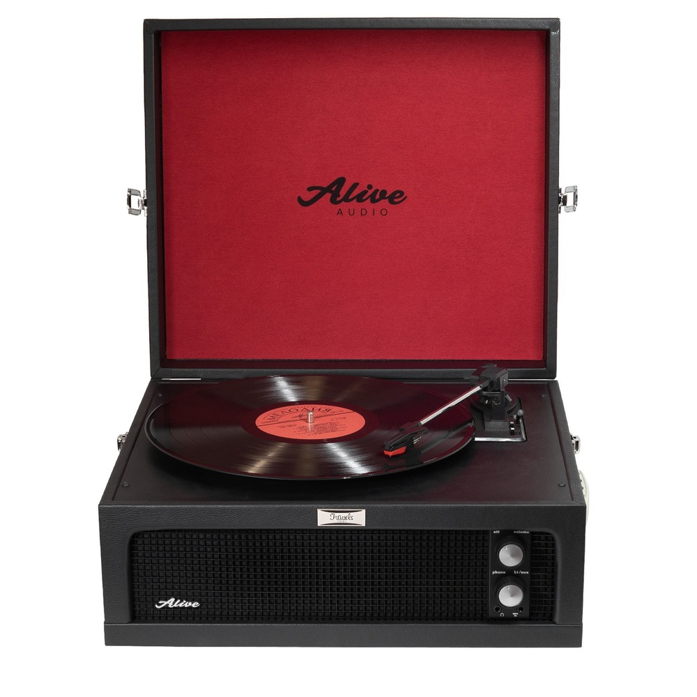 Проигрыватель винила Alive Audio TRAVELS Midnight c Bluetooth
