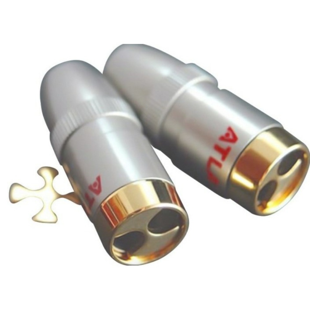 Разъем Банана Atlas Cables Stopper 11.5 mm white With arrow